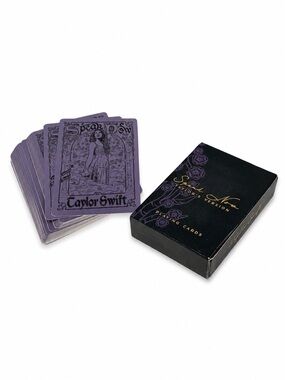 Taylor Swift Speak Now Taylor’s Version Playing Cards Deck Open Box Complete